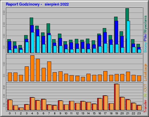 Raport Godzinowy - sierpieĹ 2022 Raport Godzinowy - sierpieĹ 2022
