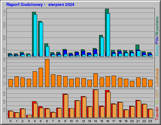 Raport Godzinowy - sierpieĹ 2024 Raport Godzinowy - sierpieĹ 2024